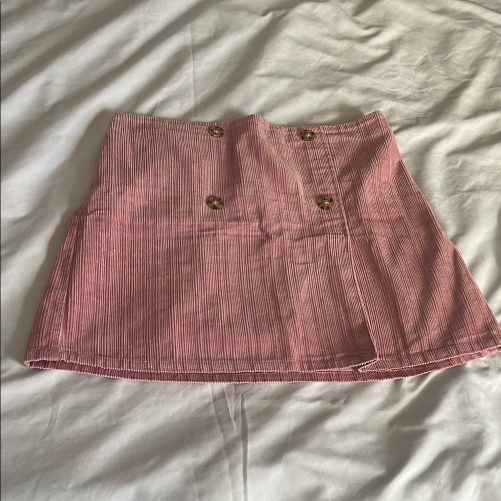 Wild Fable Pink Mini Cargo Skirt